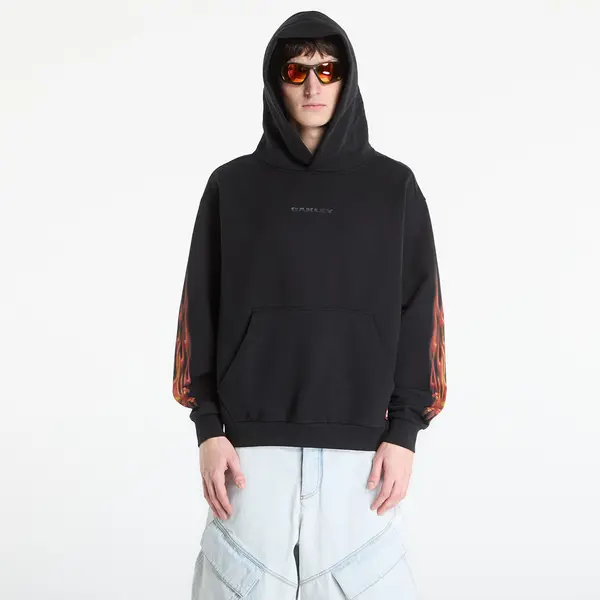 Oakley Hoodica Oakley Fleece Hoodie Pitch Black XL