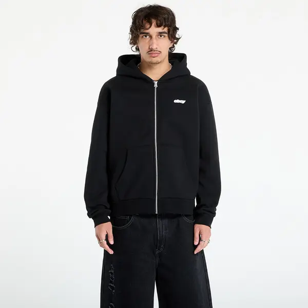 OBEY Clothing Hoodica OBEY Gaze Extra Heavy Zip Hood Black XL