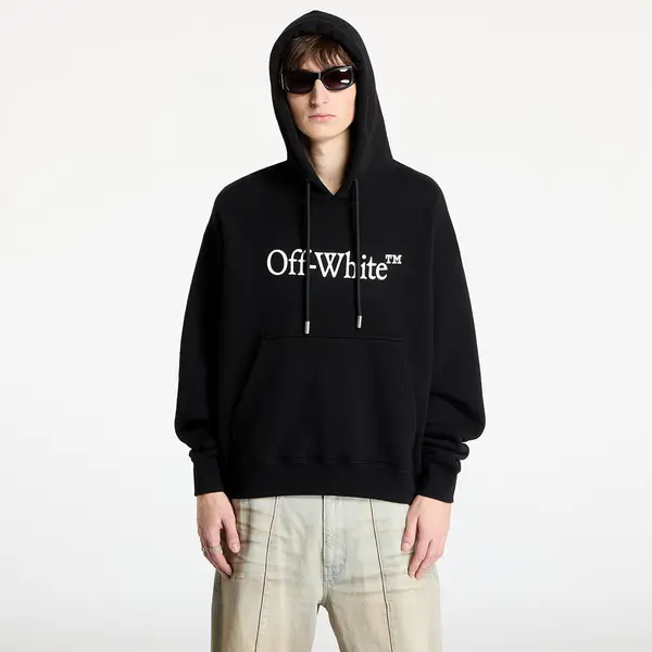 Off-White Hoodica Off-White Big Bookish Skate Hoodie Black/ White XL