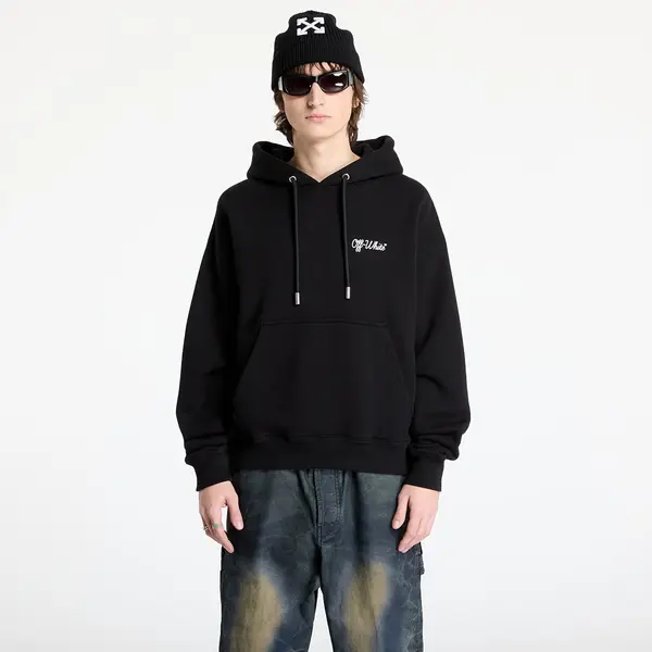Off-White Hoodica Off-White Script Skate Hoodie Black/ White L