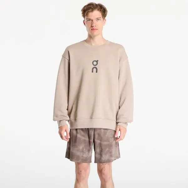 On Hoodica On Club Crew Brown XL