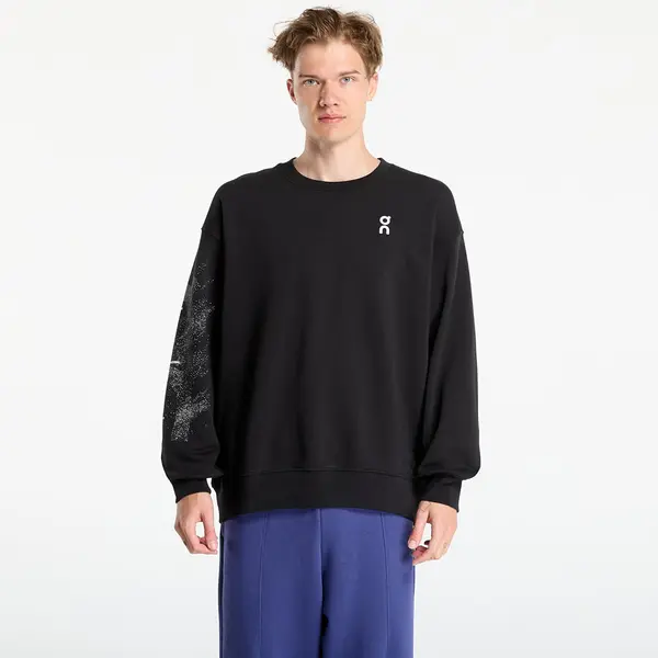 On Hoodica On Club Crew Graphic Black M