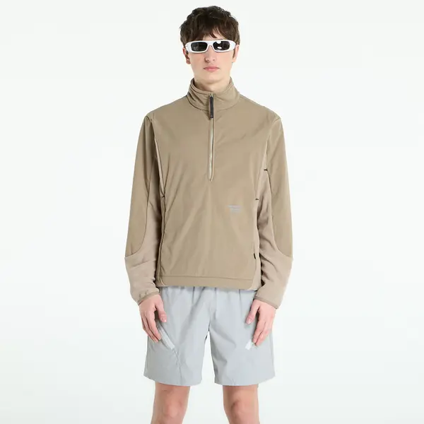 Pas Normal Studios Hoodica Pas Normal Studios Off-Race Light Fleece Half-Zip Beige M