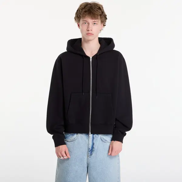 Patta Hoodica Patta Embro Classic Zip Up Hooded Sweater UNISEX Black S