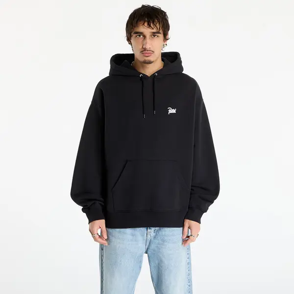 Patta Hoodica Patta Embroidered Fire Panther Hooded Sweater UNISEX Black M