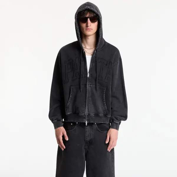 Patta Hoodica Patta Loopback Logo Zip Hooded Sweater UNISEX Moonless Night L