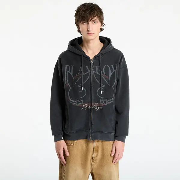 FTSHP Hoodica Playboy x FTSHP Zip-Up Hoodie UNISEX Black XS