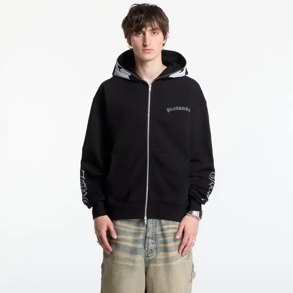 PLEASURES Hoodica PLEASURES Balaclava Zip Hoodie Black M