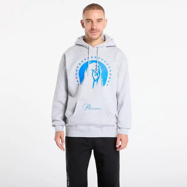 PLEASURES Hoodica PLEASURES Critic Hoodie Heather Grey S