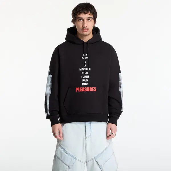 PLEASURES Hoodica PLEASURES Machine Hoodie Black S