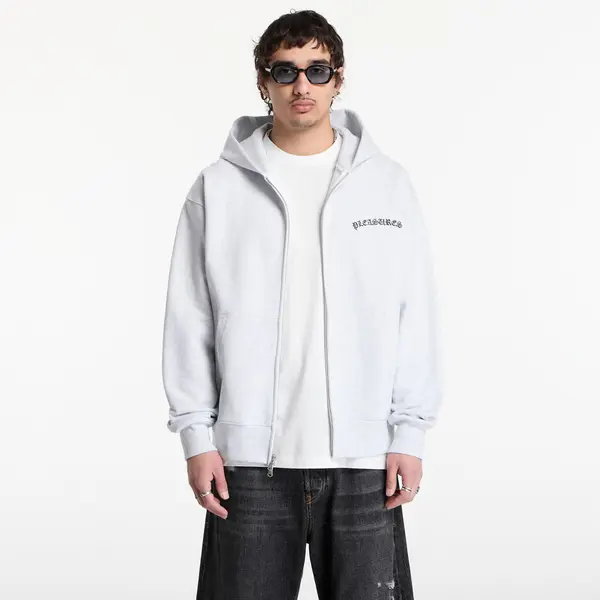 PLEASURES Hoodica PLEASURES Neural Zip Hoodie Heather XL