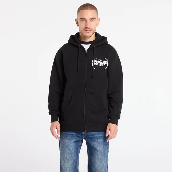 PLEASURES Hoodica PLEASURES Pond Zip Hoodie Black XL