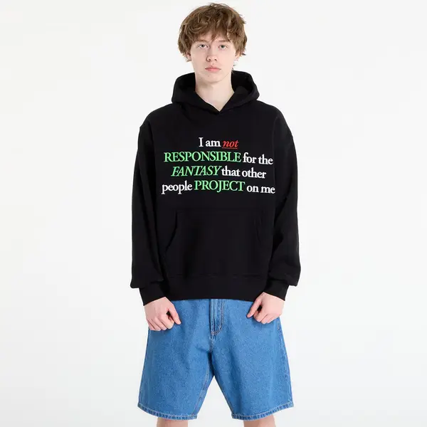 PLEASURES Hoodica PLEASURES Responsible Hoodie Black XXL