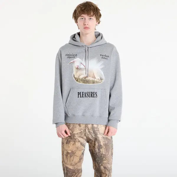 PLEASURES Hoodica PLEASURES Shine Hoodie Heather XL