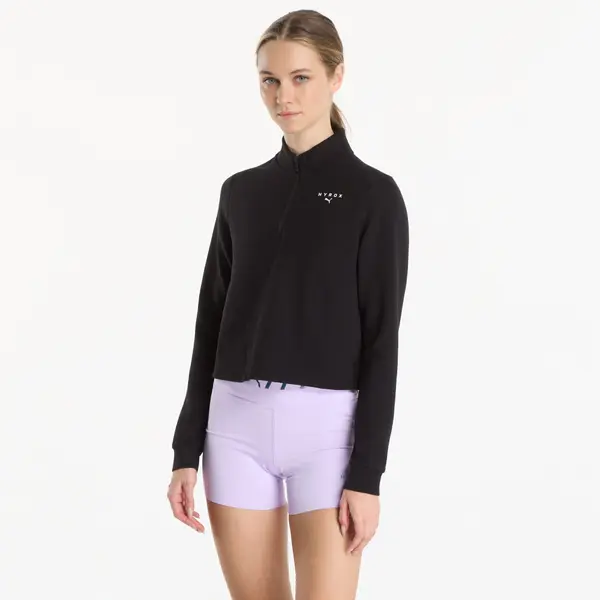 Puma Hoodica Puma W Puma X Hyrox Cloudspun 1/4 Zip Puma Black M