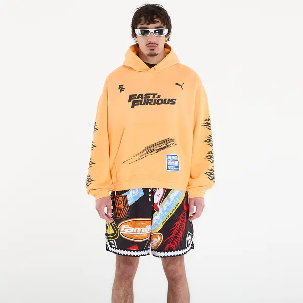 Puma Hoodica Puma x Fast & Furious Hoodie Heat Fire L