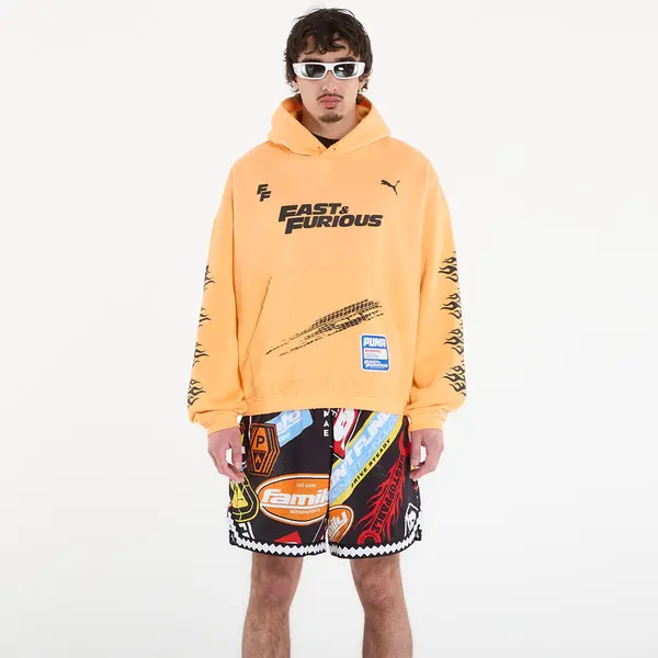 Puma Hoodica Puma x Fast & Furious Hoodie Heat Fire L