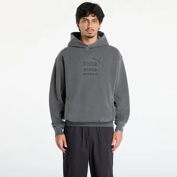 Puma Hoodica Puma x REPRESENT Graphic Hoodie Flat Dark Gray L