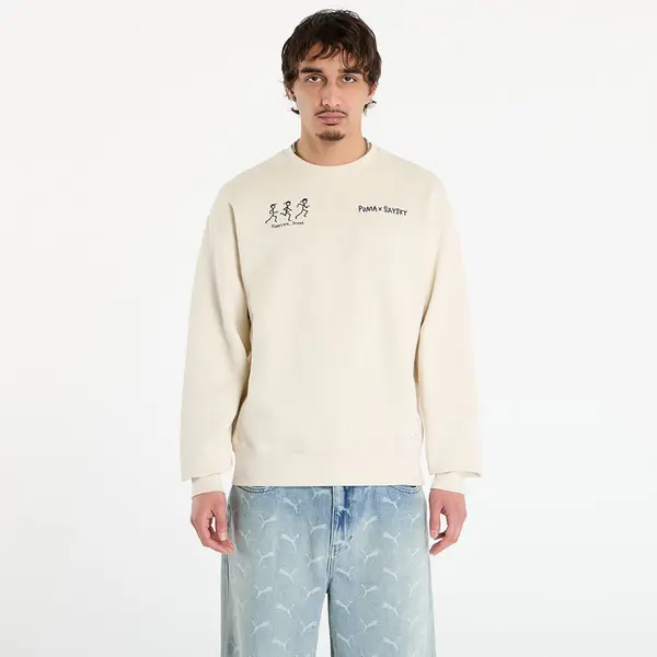 Puma Hoodica Puma x Saysky Crew Sweatshirt UNISEX Alpine Snow L