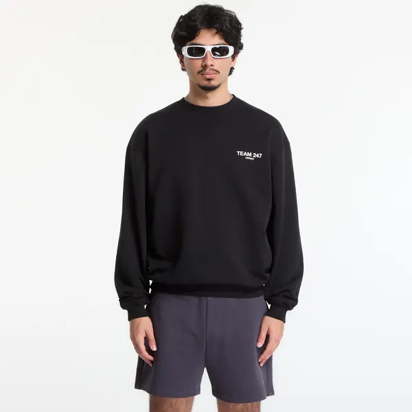 REPRESENT Hoodica REPRESENT 247 Team Oversized Crew UNISEX Jet Black M