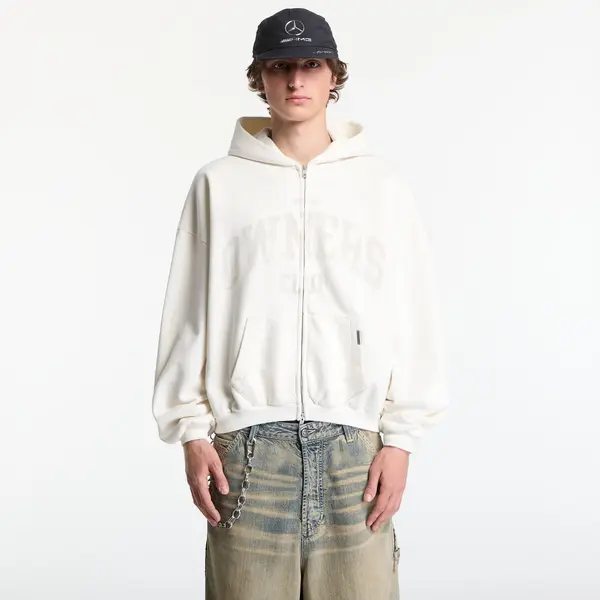 REPRESENT Hoodica REPRESENT Owners Zip Through Hoodie UNISEX Chalk M