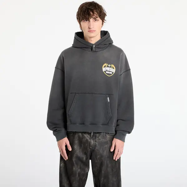 REPRESENT Hoodica REPRESENT Represent Angel Border Hoodie Stained Black S