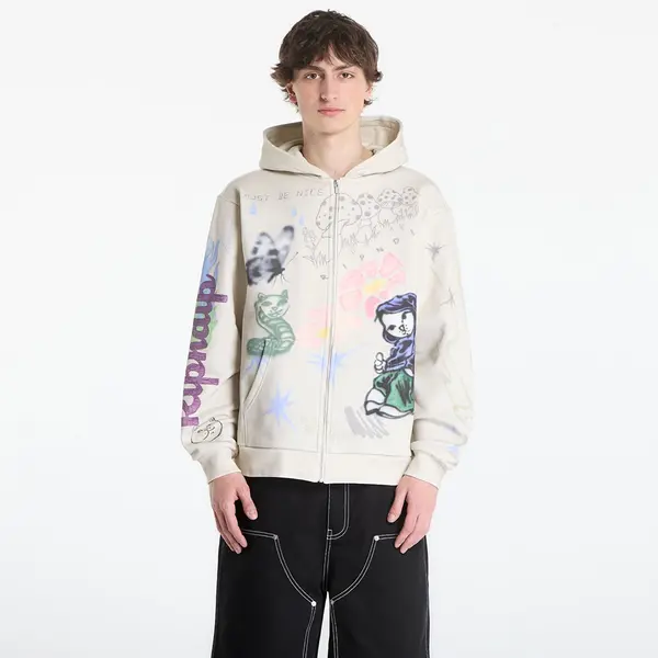 RIPNDIP Hoodica RIPNDIP Goosebumps Zip Hoodie Bone M