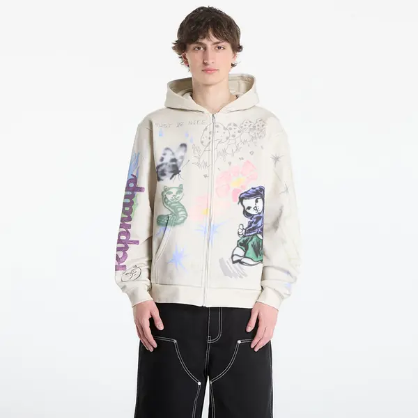 RIPNDIP Hoodica RIPNDIP Goosebumps Zip Hoodie Bone S