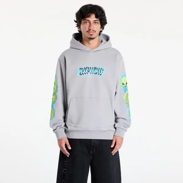 RIPNDIP Hoodica RIPNDIP Skull And Bones Hoodie Charcoal S