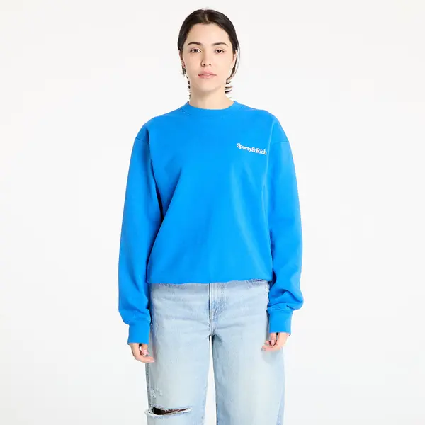 Sporty & Rich Hoodica Sporty & Rich Health is Wealth Crewneck Paris Blue L