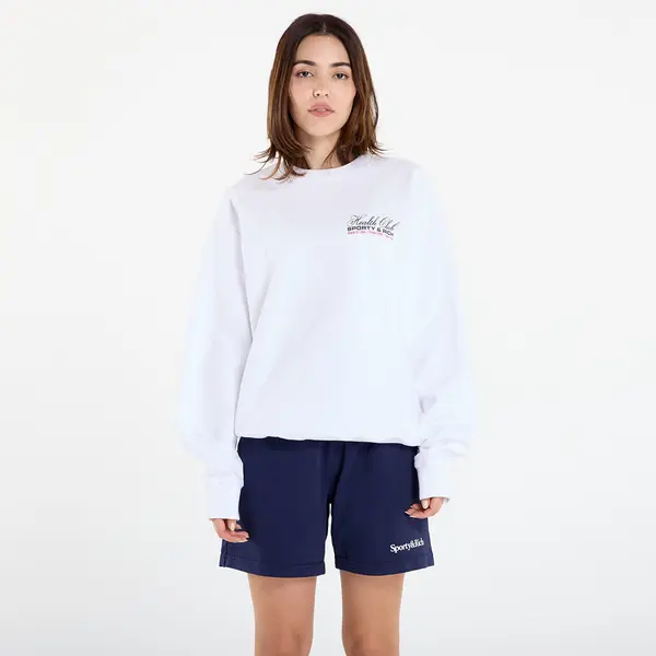 Sporty & Rich Hoodica Sporty & Rich Made In USA Crewneck UNISEX White M
