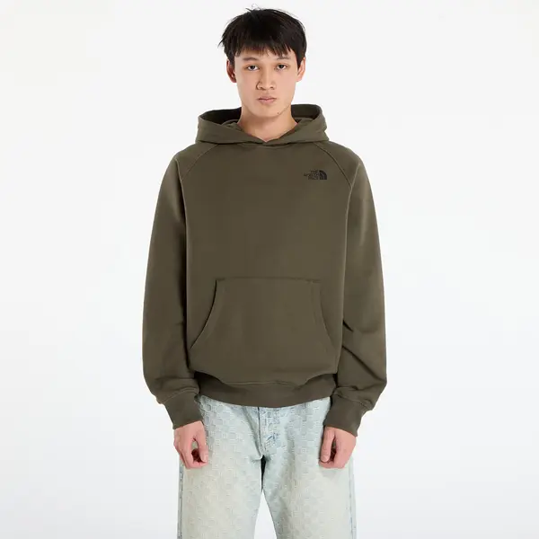 The North Face Hoodica The North Face M Raglan Box Nse Edge Of Light Infill Hoodie New Taupe Green/ TNF Black Edge Of Light Print M