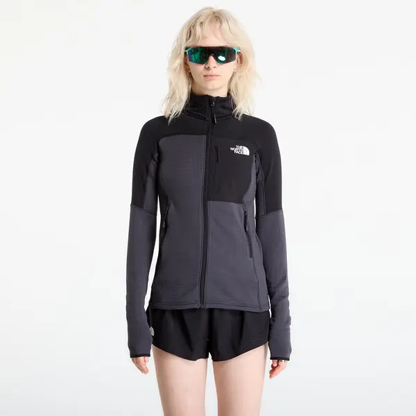 The North Face Hoodica The North Face Polartec Powergrid Stormgap Jacket Asphalt Grey/ TNF Black S
