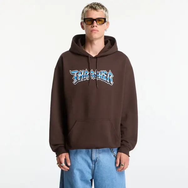 Thrasher Hoodica Thrasher Cruisin' Hoodie Brown XL