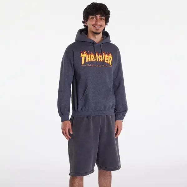 Thrasher Hoodica Thrasher Flame Hoodie Dark Grey M
