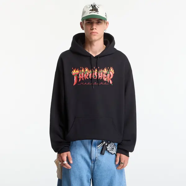 Thrasher Hoodica Thrasher Fuego Hoodie Black XL