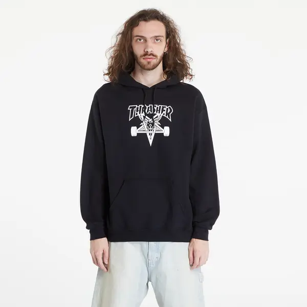 Thrasher Hoodica Thrasher Skategoat Hood Black M