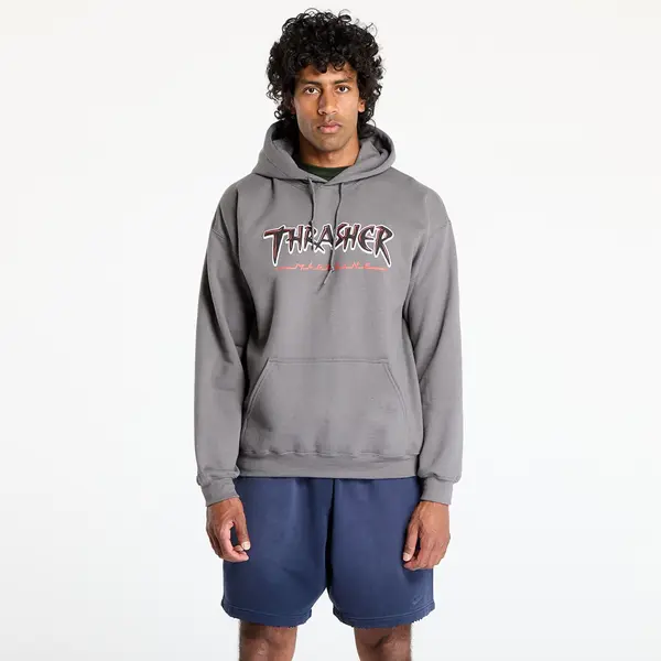 Thrasher Hoodica Thrasher Slash Hoodie Charcoal S