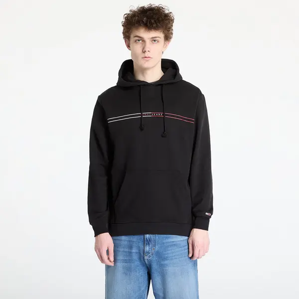 Tommy Hilfiger Hoodica Tommy Jeans Regular Entry Graphic Hoodie Black M