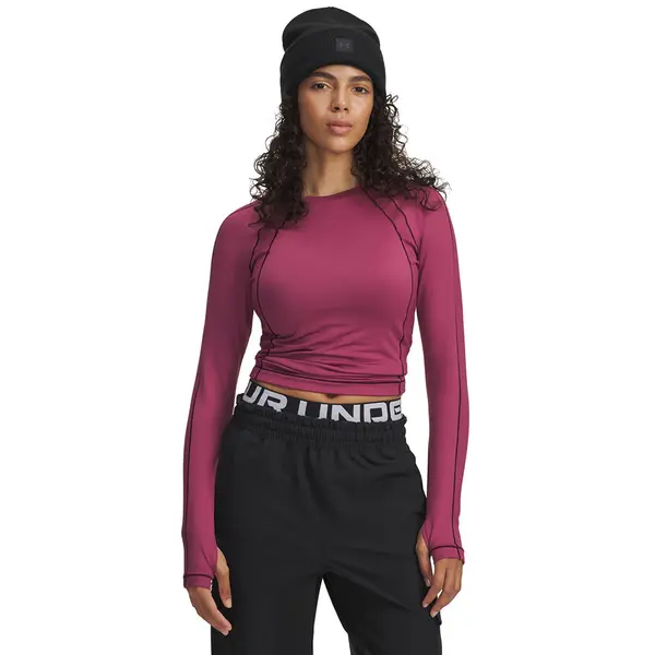 Under Armour Hoodica Under Armour Coldgear Textured Crew Red S