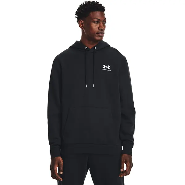 Under Armour Hoodica Under Armour Essential Fleece Hoodie Black/ White S
