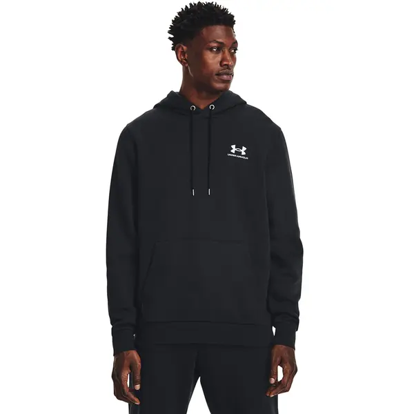 Under Armour Hoodica Under Armour Essential Fleece Hoodie Black/ White S