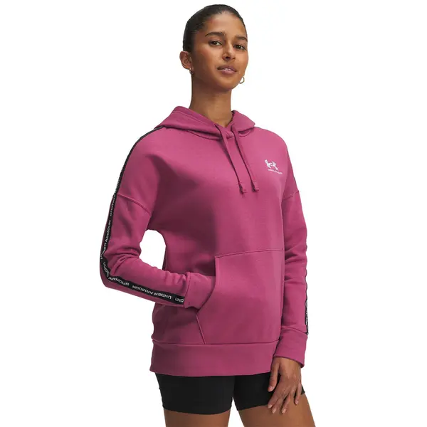 Under Armour Hoodica Under Armour Icon Fleece Taped Hoodiey Red S