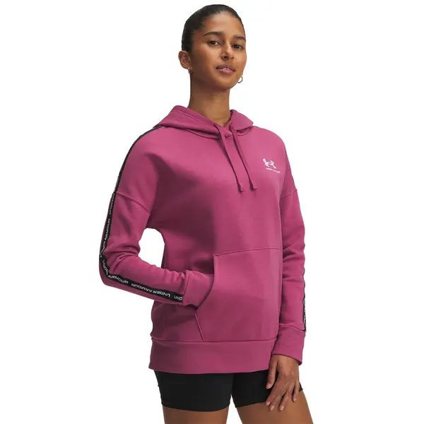 Under Armour Hoodica Under Armour Icon Fleece Taped Hoodiey Red S