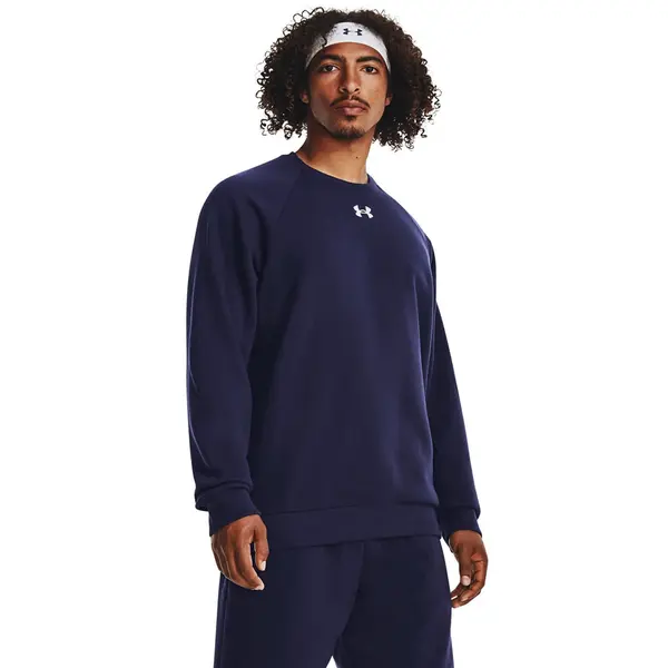 Under Armour Hoodica Under Armour Rival Fleece Crew Blue L