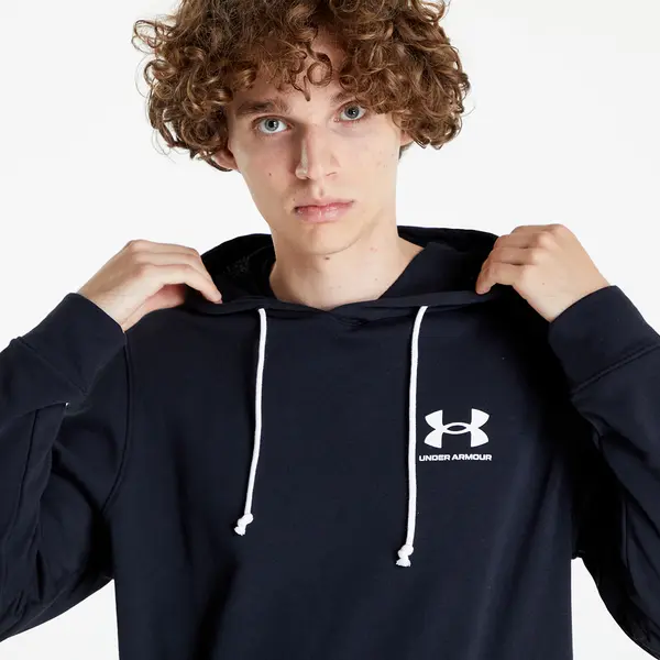 Under Armour Hoodica Under Armour Rival Terry Lc Hoodie Black/ Onyx White XL