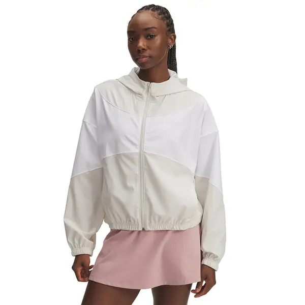 Under Armour Hoodica Under Armour Rival Woven Jacket Hoodie White L