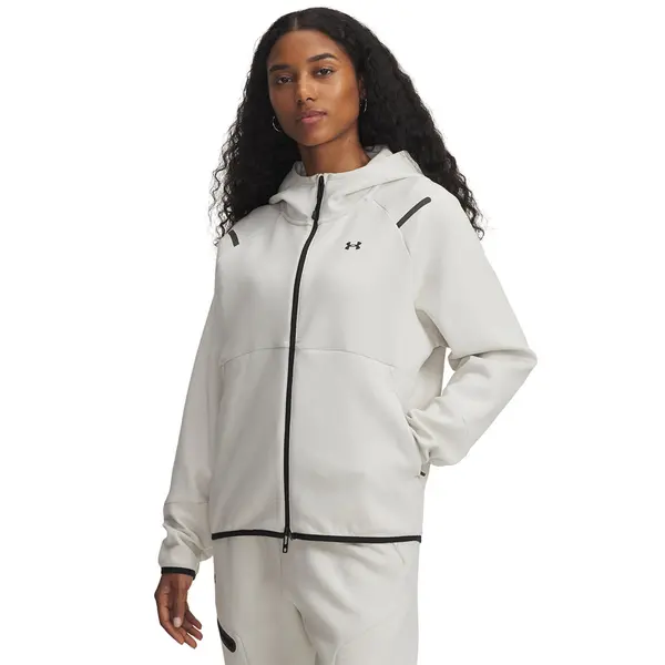 Under Armour Hoodica Under Armour Unstoppable Fleece Fz White L