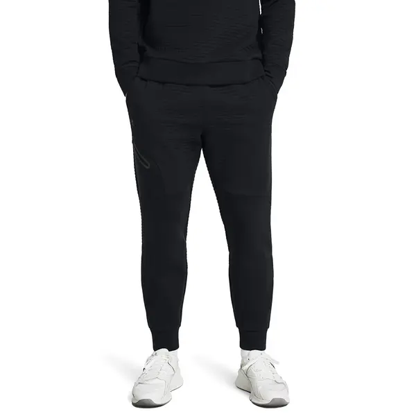 Under Armour Hoodica Under Armour Unstoppable Fleece Grid Jrg Black/ Black XXL
