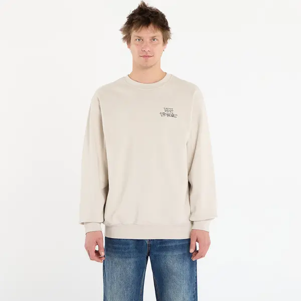 Vans Hoodica Vans Stomper Loose Fit Crew Taupe Mist M
